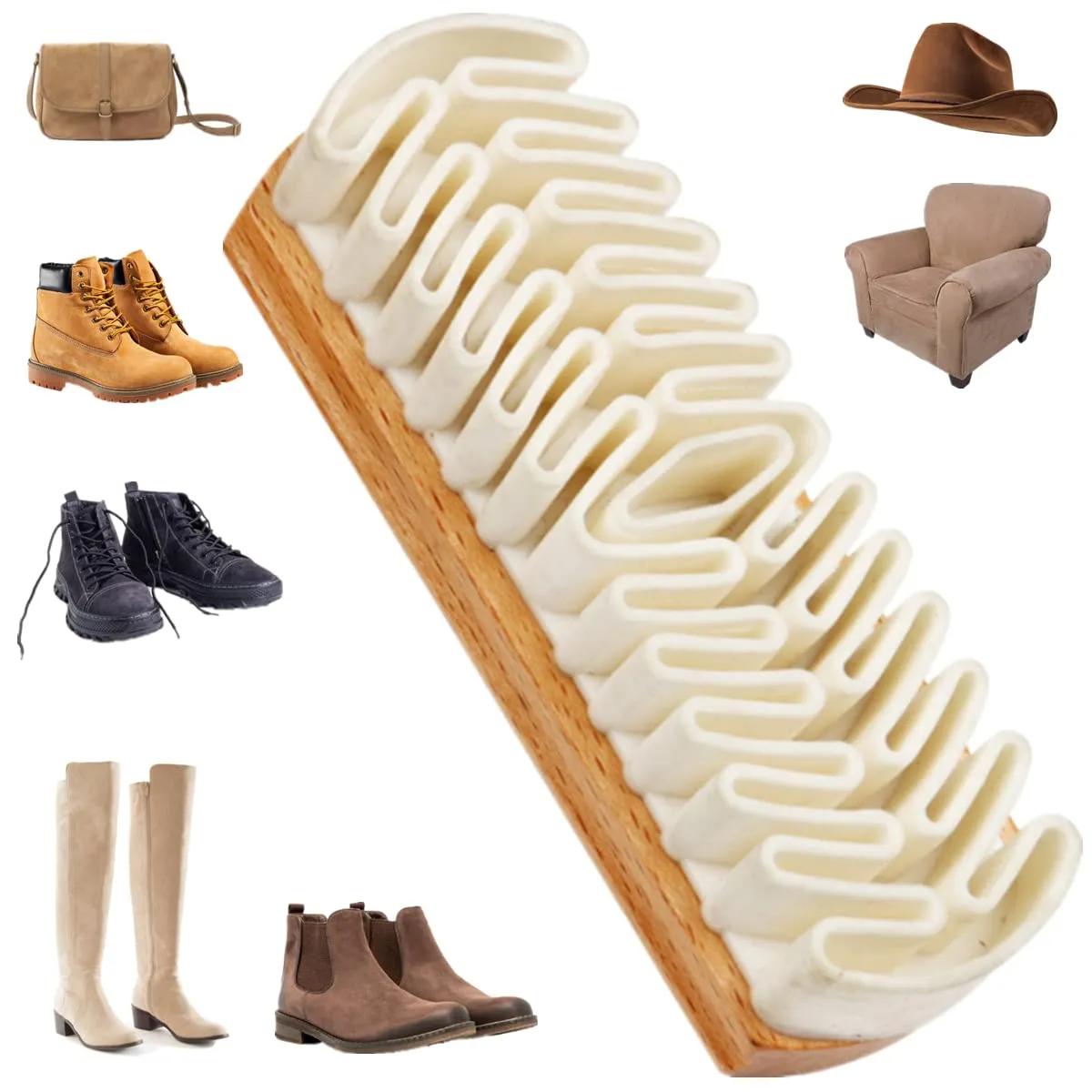 Shoe Cleaning Brush for Suede, Nubuck, Leather